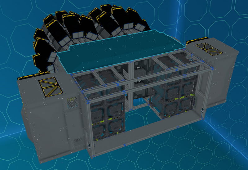 Back Top/Bottom End Module Location