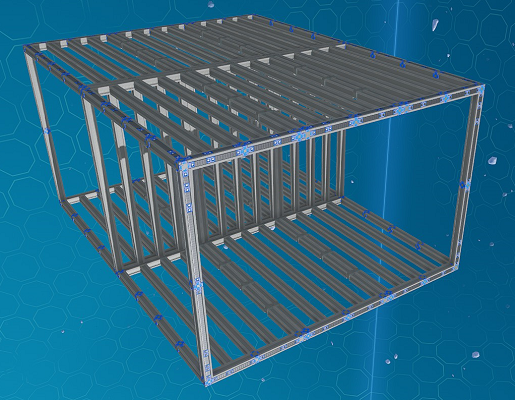 Body 8U L Cage Module