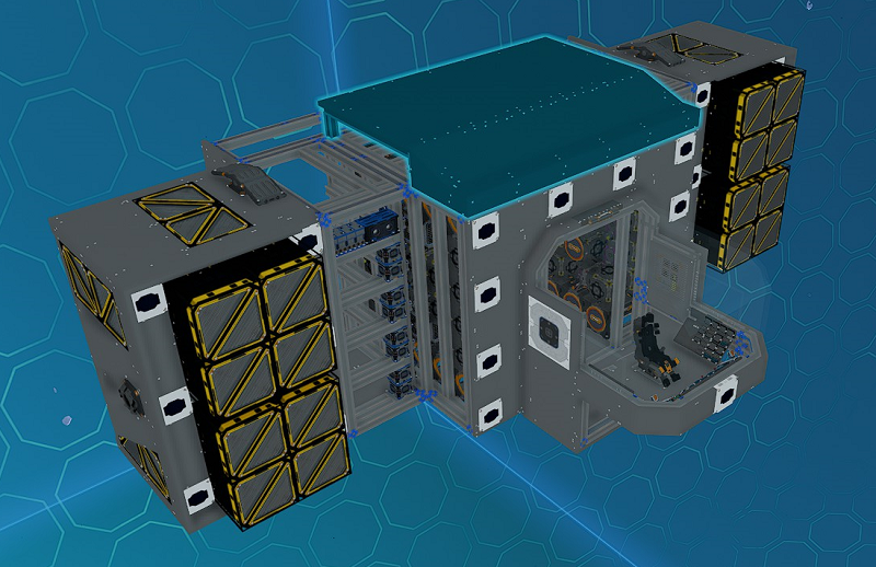 Front Top/Bottom Module Location