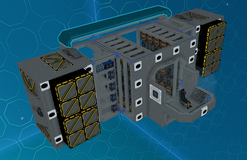 Front Top/Bottom End Module Location