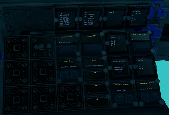 Pilot Left Console